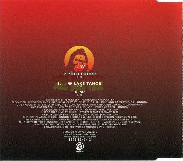 A : A (CD, Maxi)
