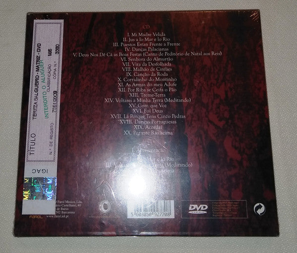 Tereza Salgueiro* & Lusitânia Ensemble : Matriz (CD, Album + DVD-V)