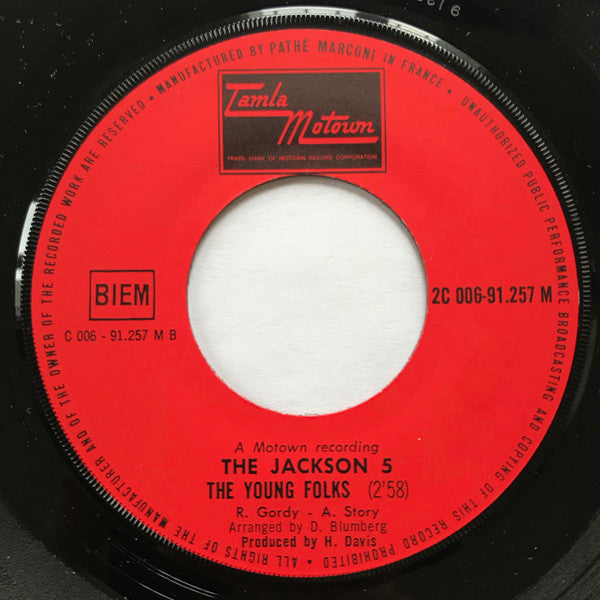 The Jackson 5 : ABC  (7", Single)