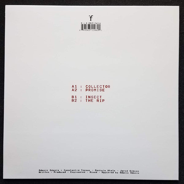Odonis Odonis : Reaction (12", EP, Ltd)