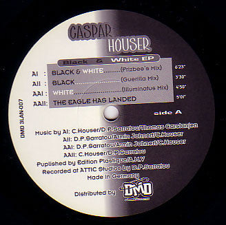Caspar Houser : Black & White EP (12", EP)
