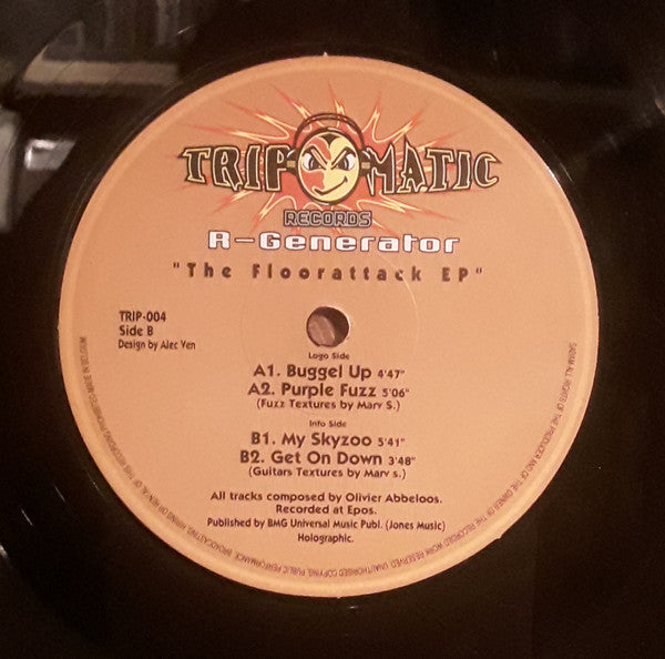 R-Generator : The Floorattack EP (12")