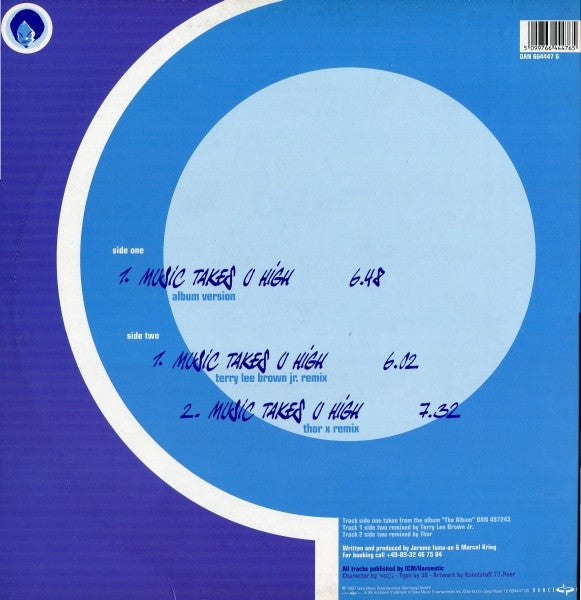 Future Funk : Music Takes U High (12")