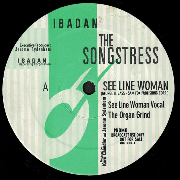 The Songstress : See Line Woman (12", Promo)