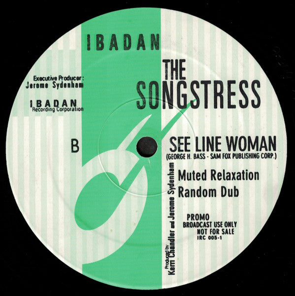 The Songstress : See Line Woman (12", Promo)
