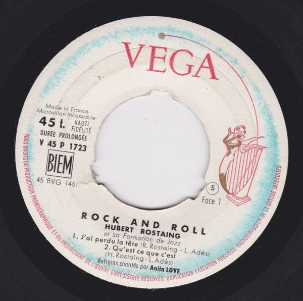 Hubert Rostaing Et Sa Formation Jazz : Rock And Roll (7", EP)