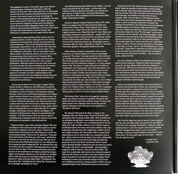 Gabor Szabo : Dreams (LP, Album, RE, RM)