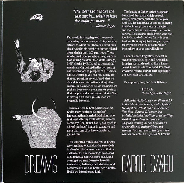 Gabor Szabo : Dreams (LP, Album, RE, RM)