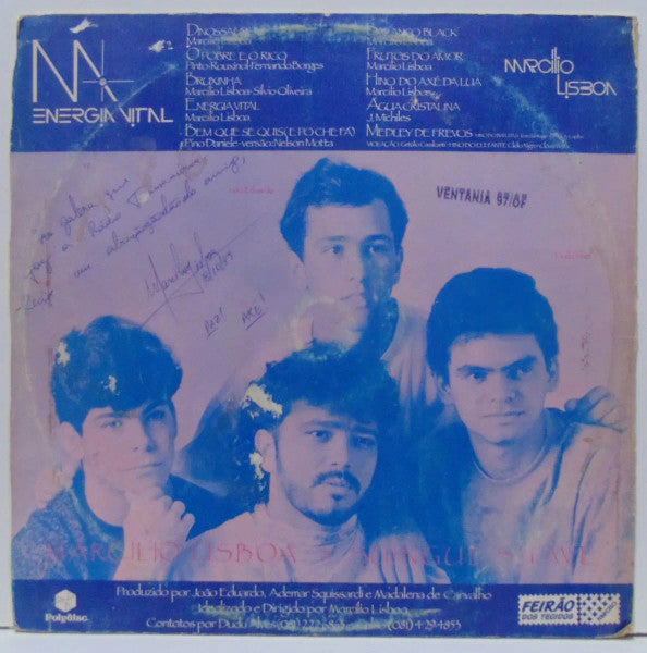 Marcilio Lisboa : Energia Vital (LP, Album)