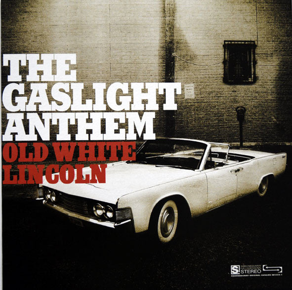 The Gaslight Anthem : Old White Lincoln (7", Single, Whi)