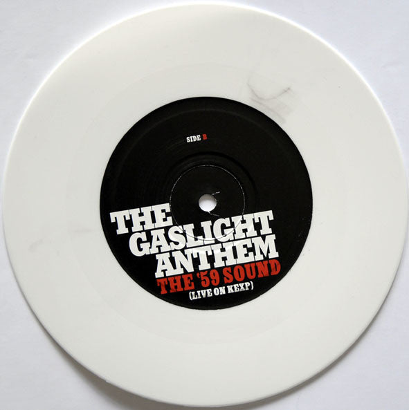 The Gaslight Anthem : Old White Lincoln (7", Single, Whi)