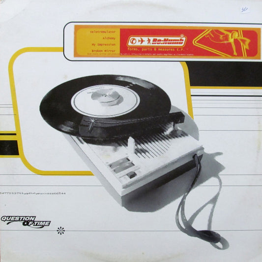 Re:Numb : Forms, Parts & Measures E.P. (12", EP)