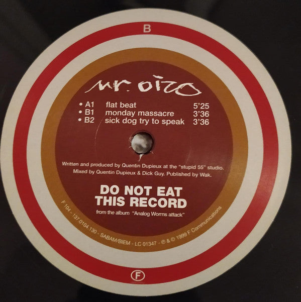 Mr. Oizo : Flat Beat (12", RP)