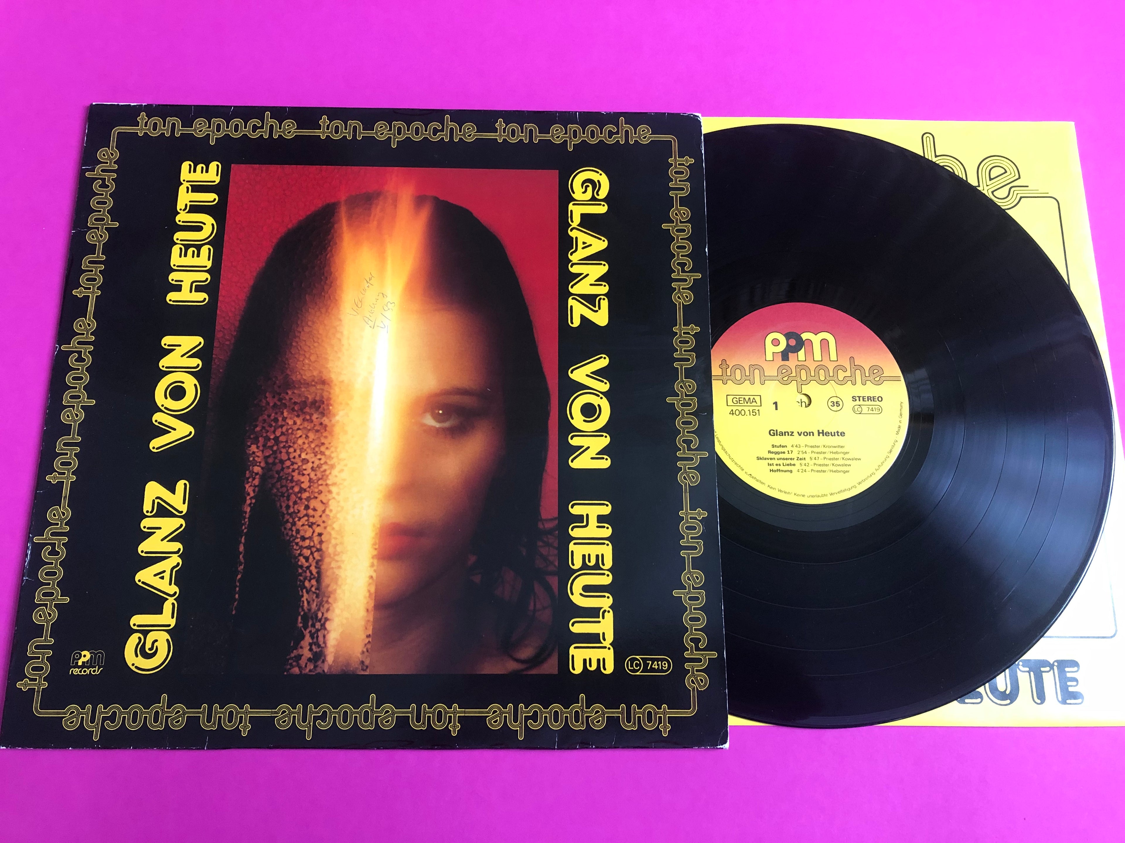 Ton Epoche : Glanz Von Heute (LP, Album)
