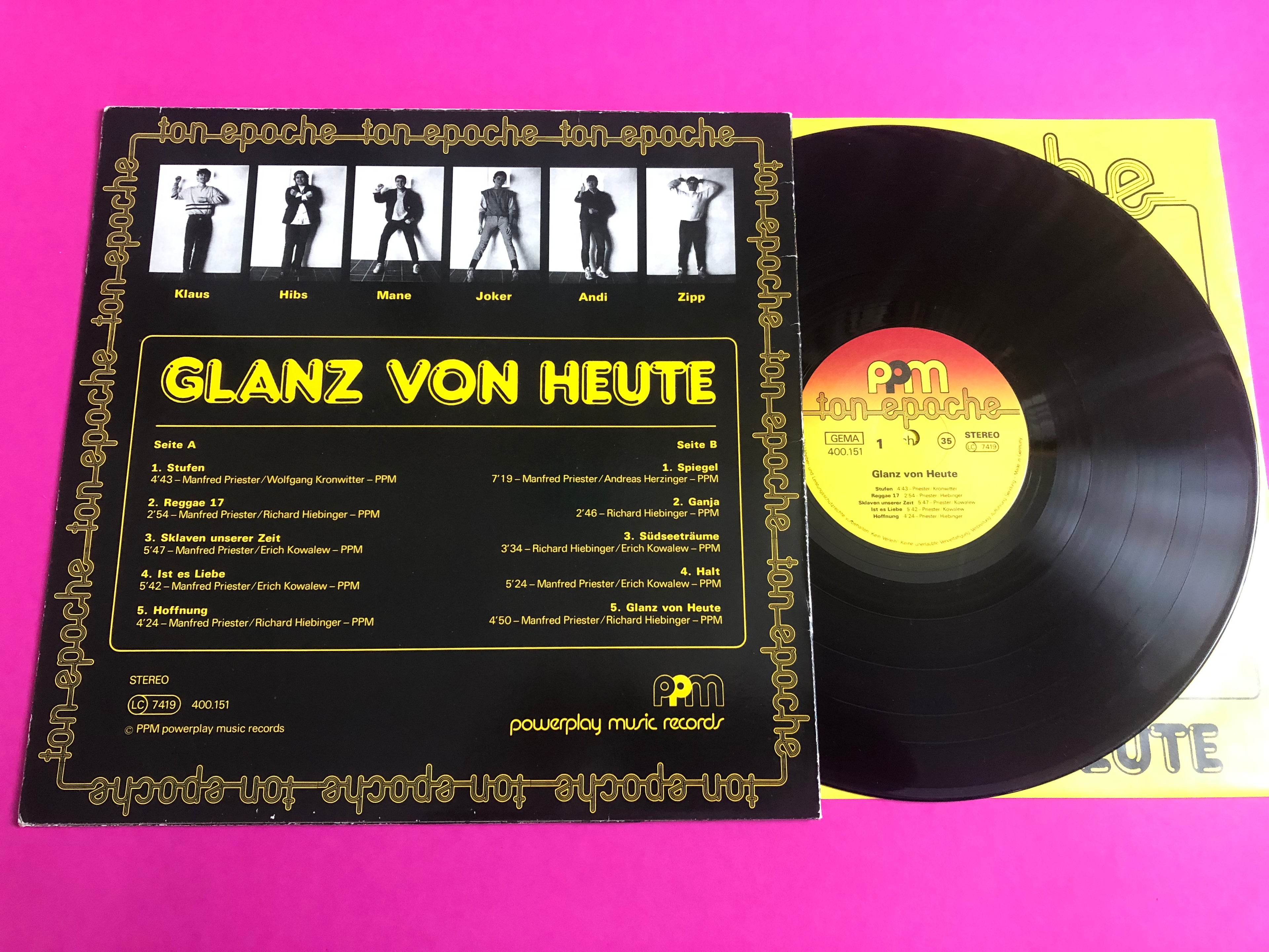 Ton Epoche : Glanz Von Heute (LP, Album)