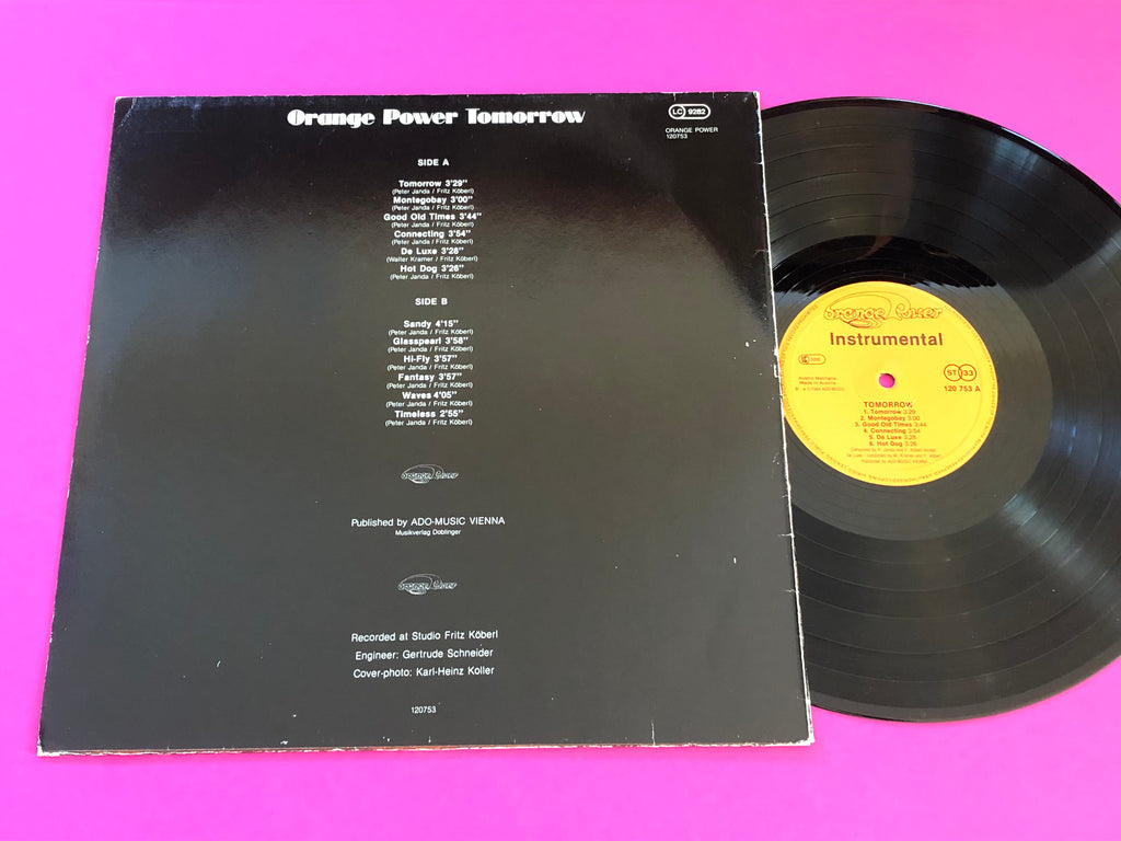 Orange Power : Tomorrow (LP)