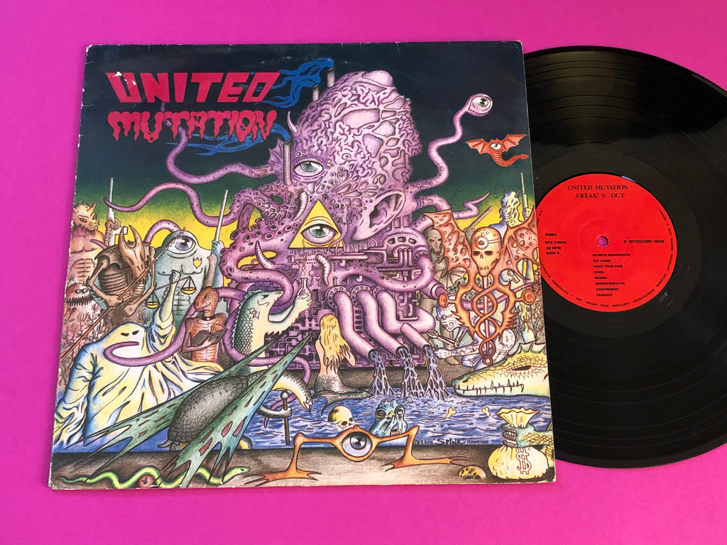 United Mutation : Freaks Out (LP, Comp)