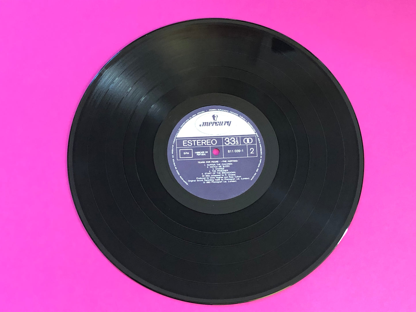 Tears For Fears : The Hurting (LP, Album)