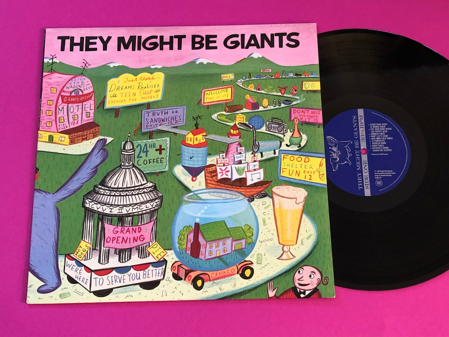 They Might Be Giants : They Might Be Giants (LP, Album)
