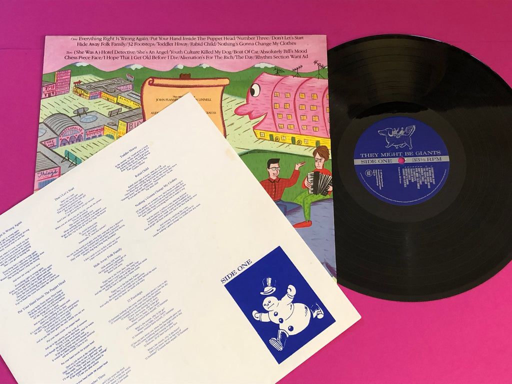 They Might Be Giants : They Might Be Giants (LP, Album)
