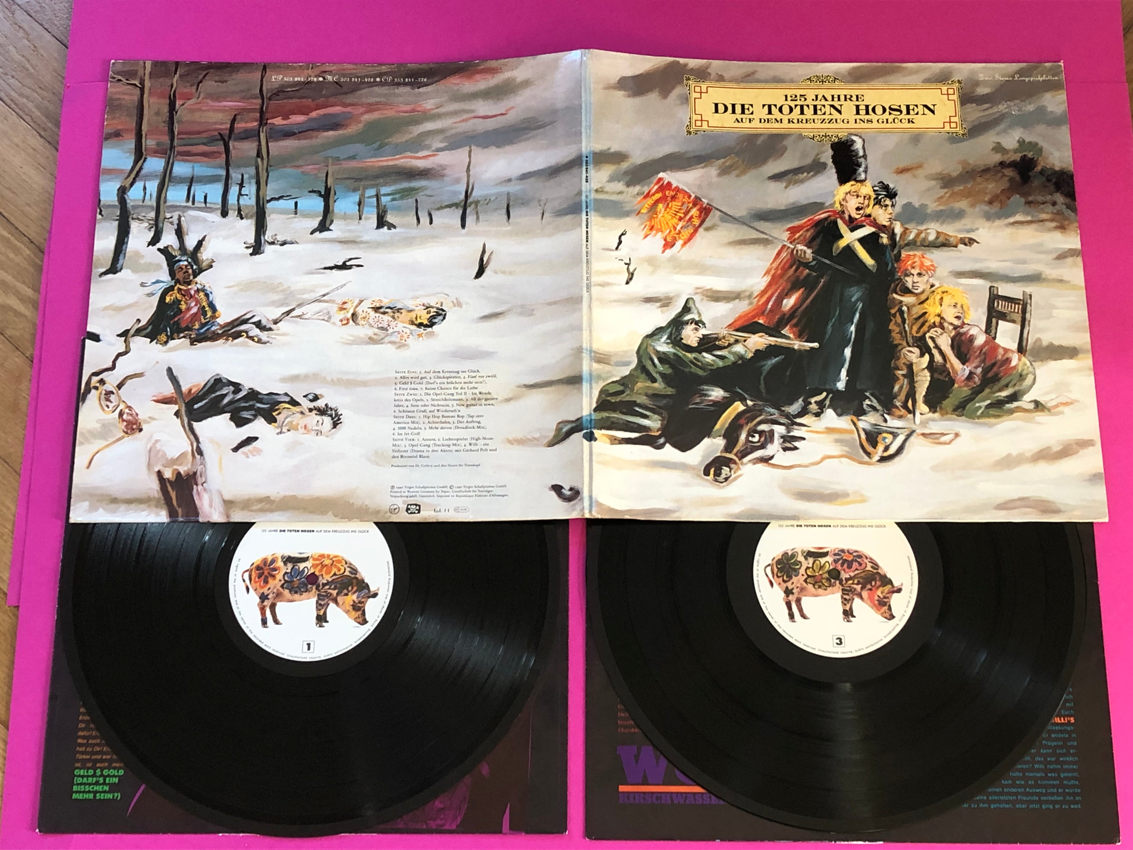 Die Toten Hosen : 125 Jahre Die Toten Hosen Auf Dem Kreuzzug Ins Glück (2xLP, Album, Gat)