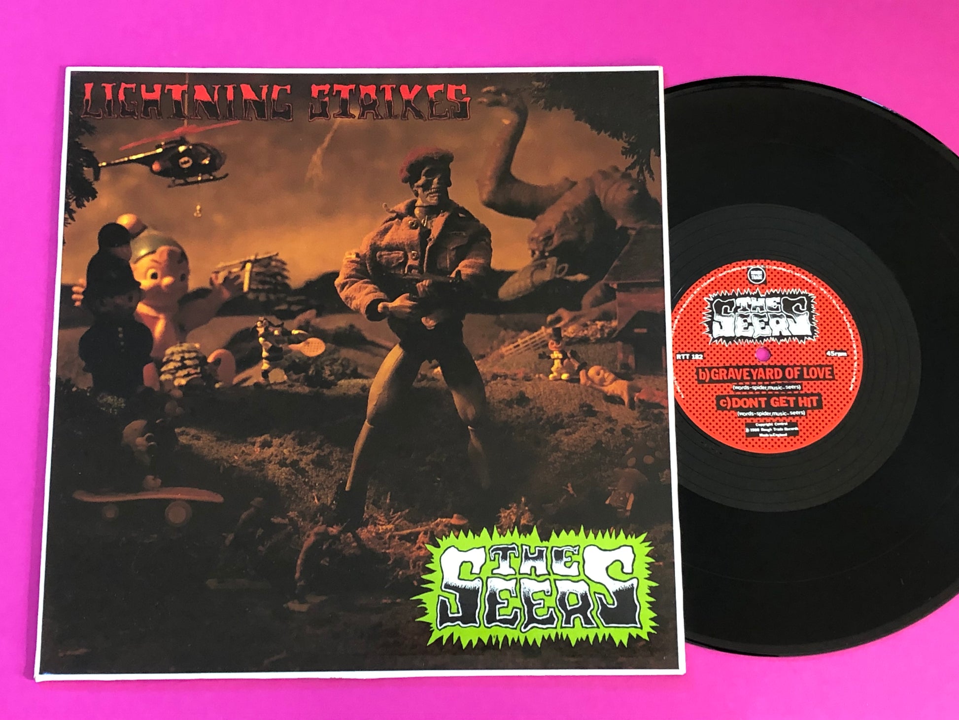 The Seers : Lightning Strikes (12", EP)
