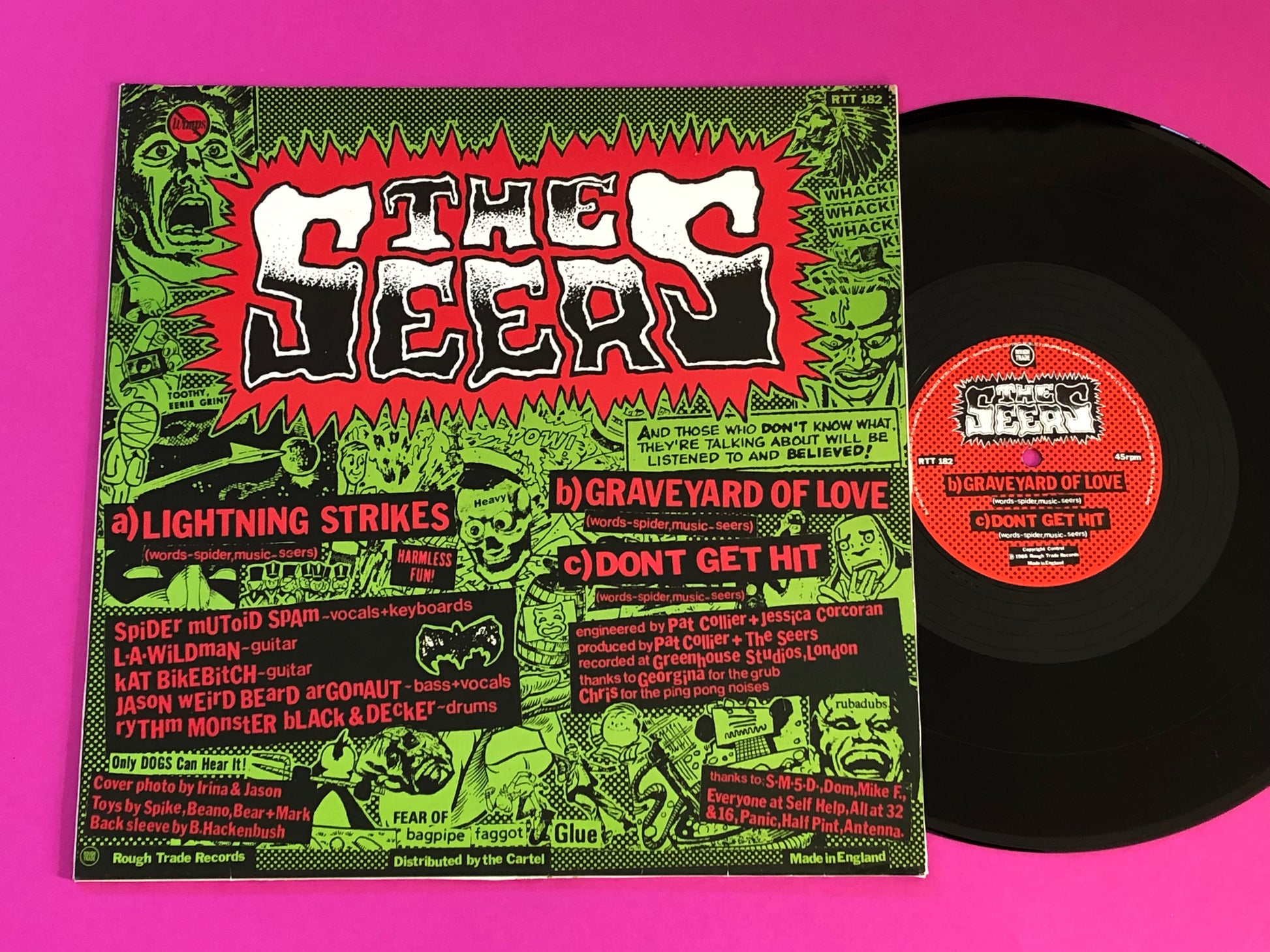 The Seers : Lightning Strikes (12", EP)