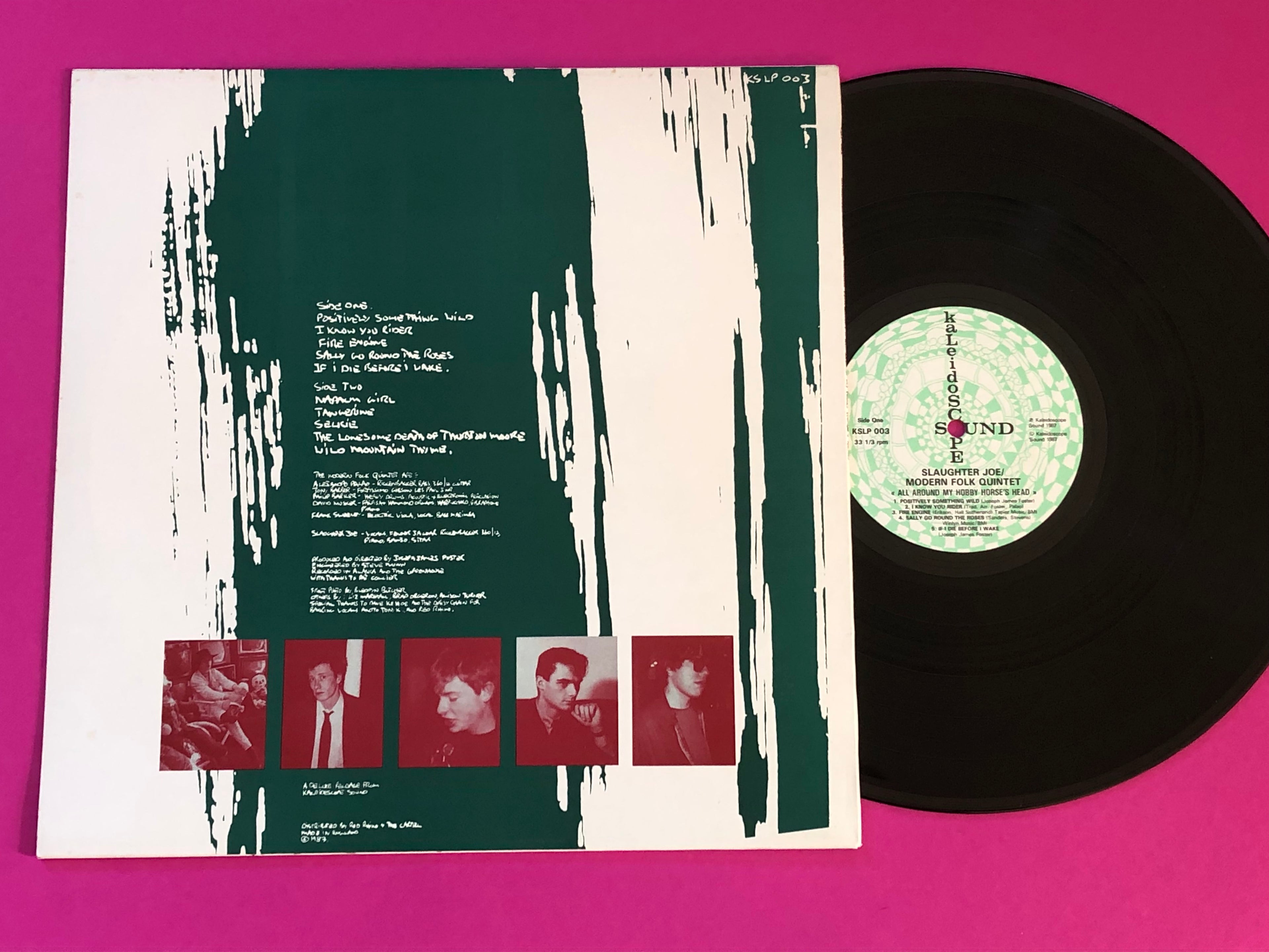 Slaughter Joe And The Modern Folk Quintet : All Around My Hobby Horse's Head (LP)