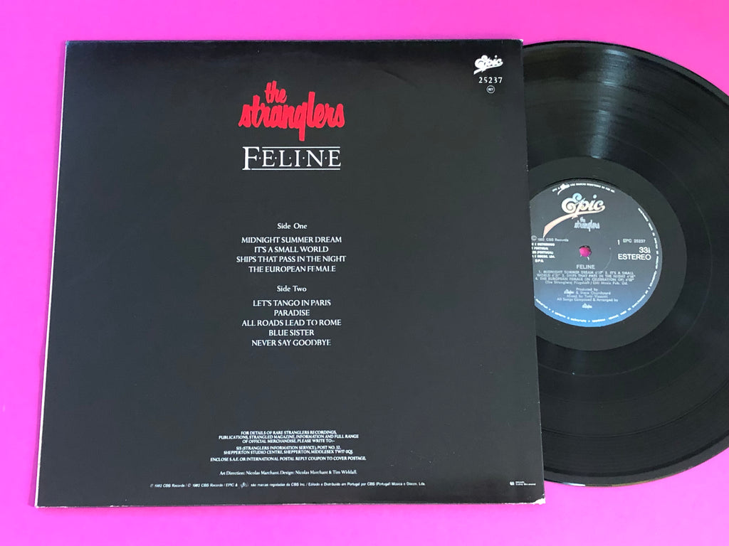 The Stranglers : Feline (LP, Album)