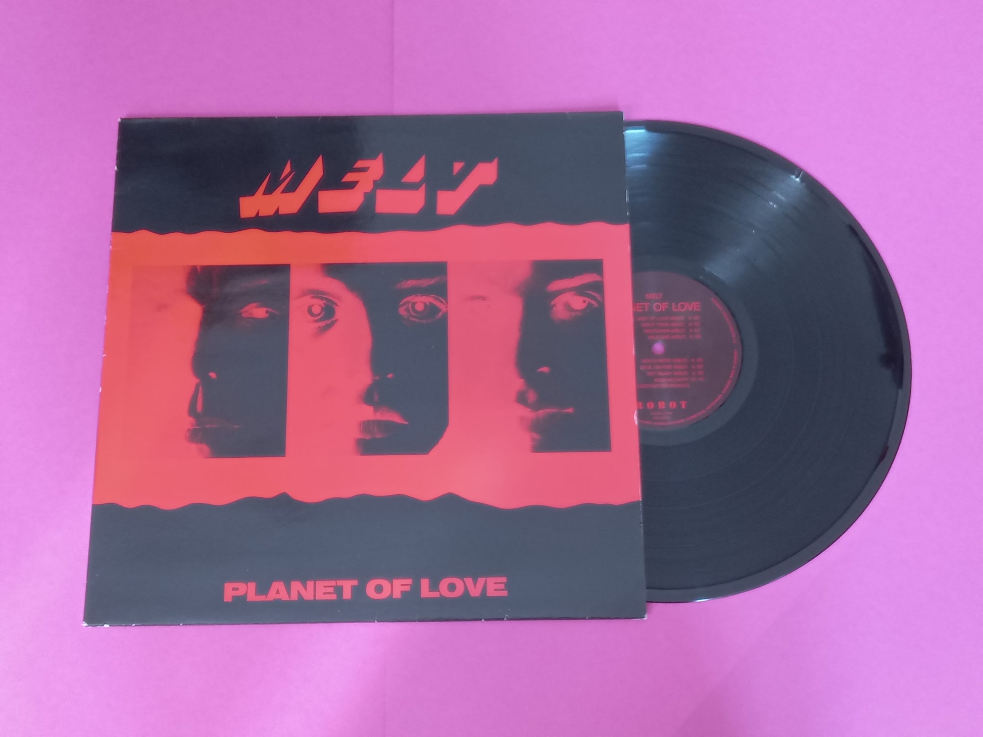Melt (4) : Planet Of Love (LP, Album)