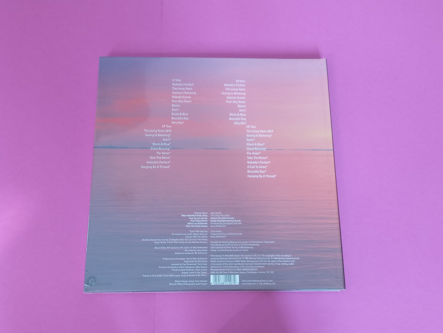 Mike & The Mechanics : Living Years (2xLP, Album, RE, RM + 2xCD, Album, RE, RM + Box, D)