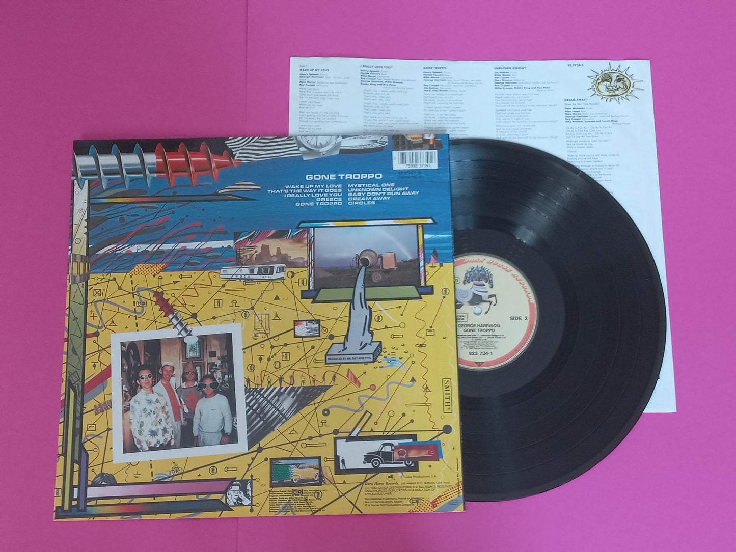 George Harrison : Gone Troppo (LP, Album, RE)