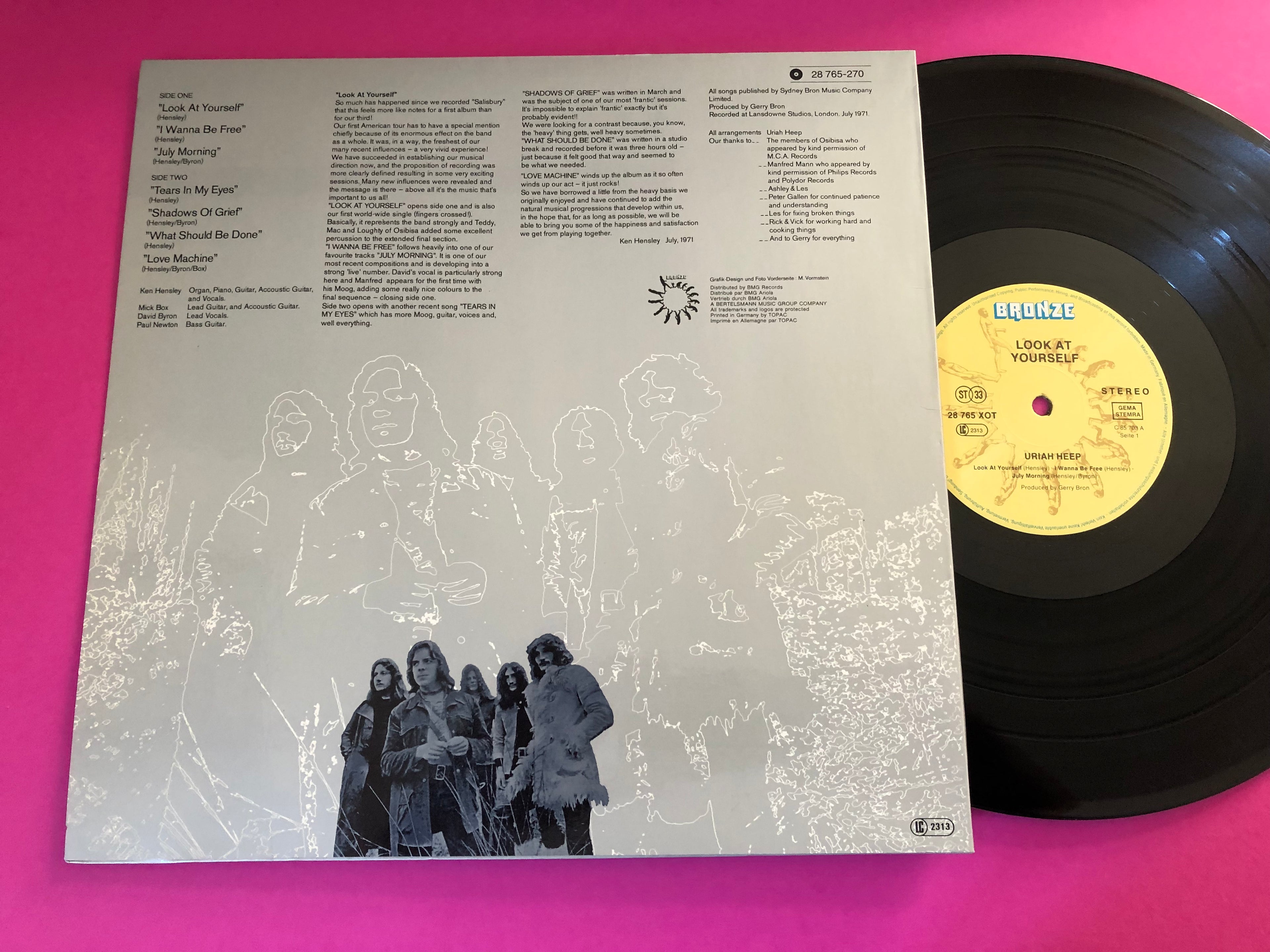 Uriah Heep : Look At Yourself (LP,Reissue,Album)