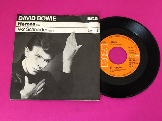 David Bowie : Heroes (7",45 RPM,Single,Stereo)