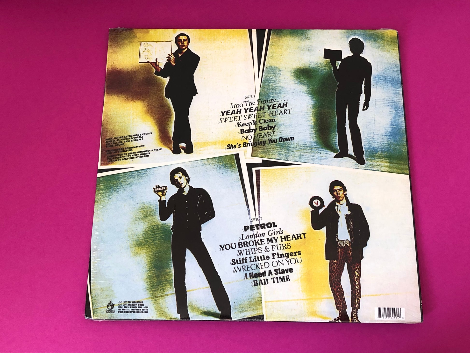Vibrators, The : Pure Mania (LP,Album,Reissue,Limited Edition)