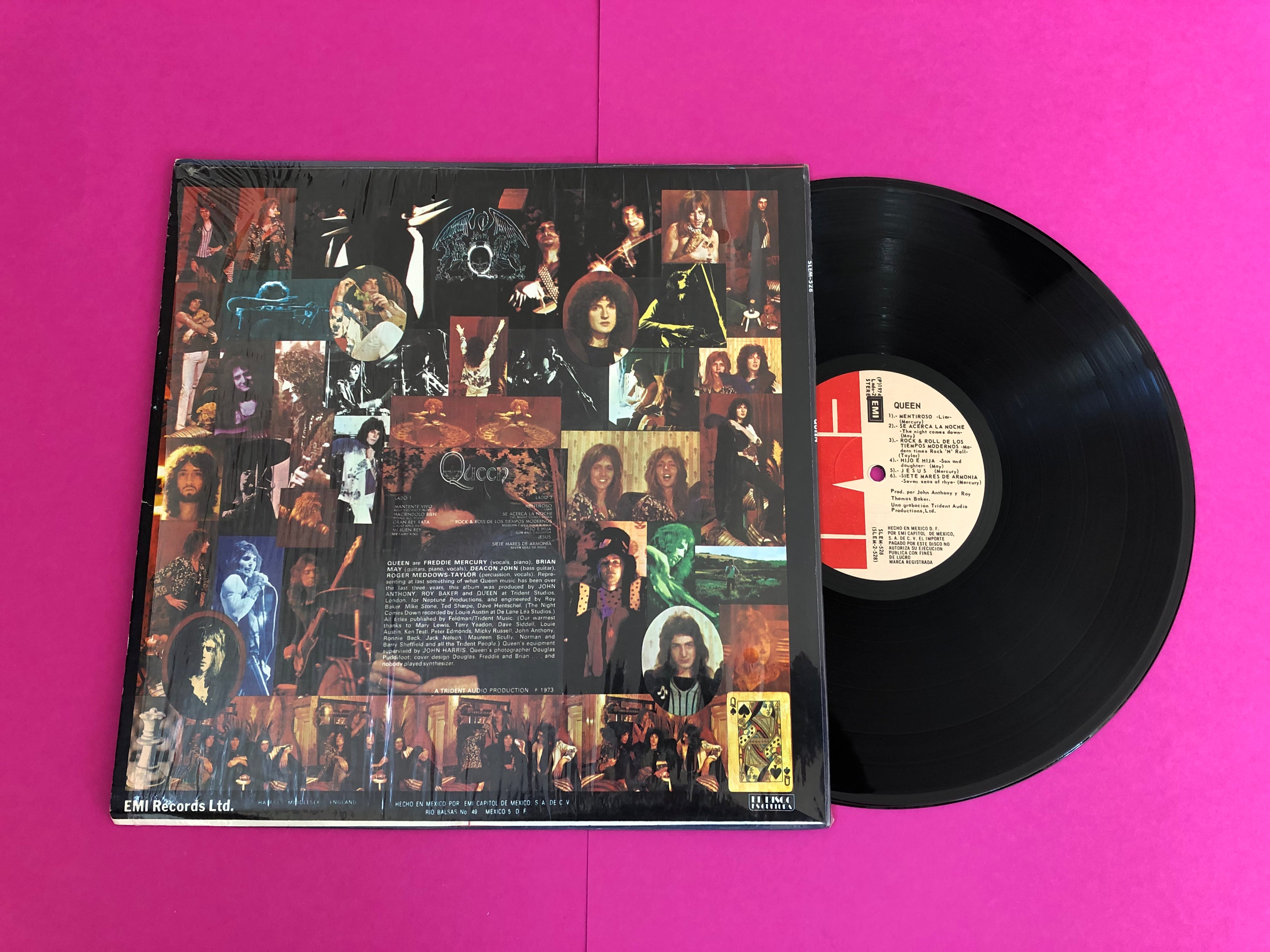 Queen : Queen (LP, Album, RP)