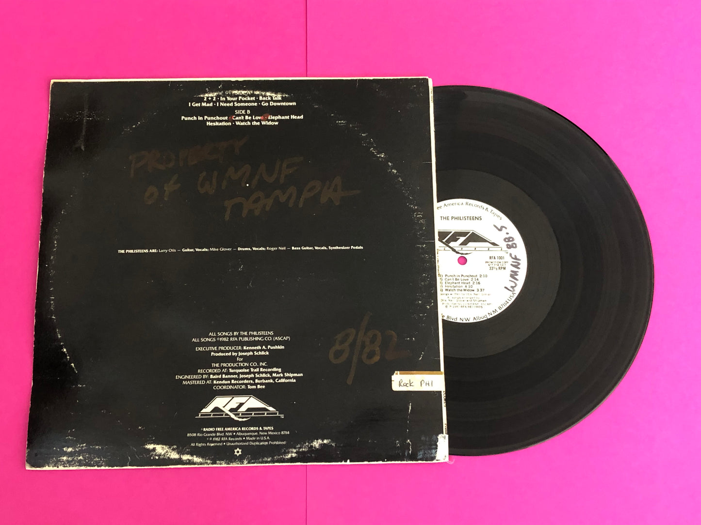 Philisteens : The Album (LP, Album, Promo)