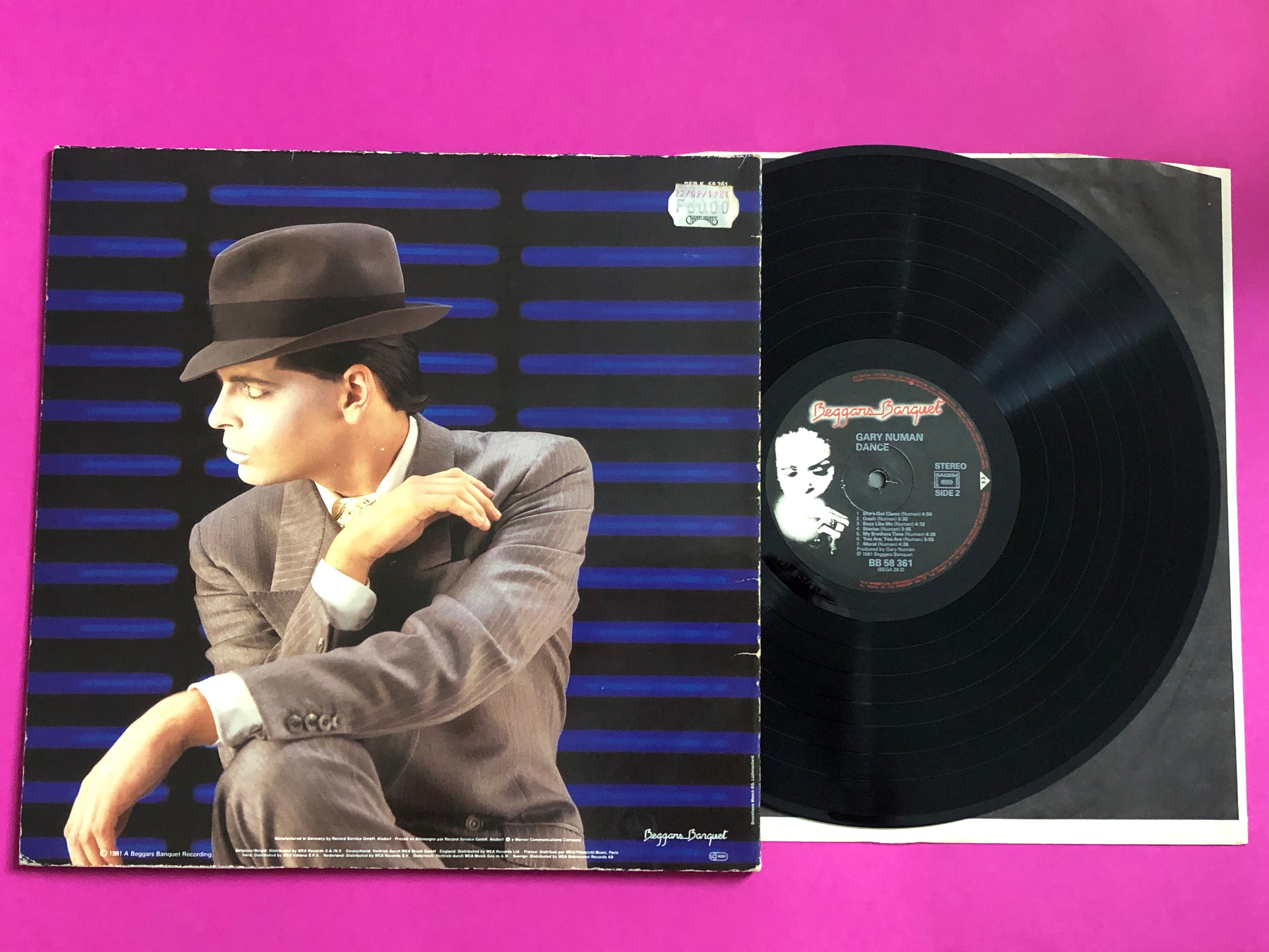 Gary Numan : Dance (LP, Album, Gat)