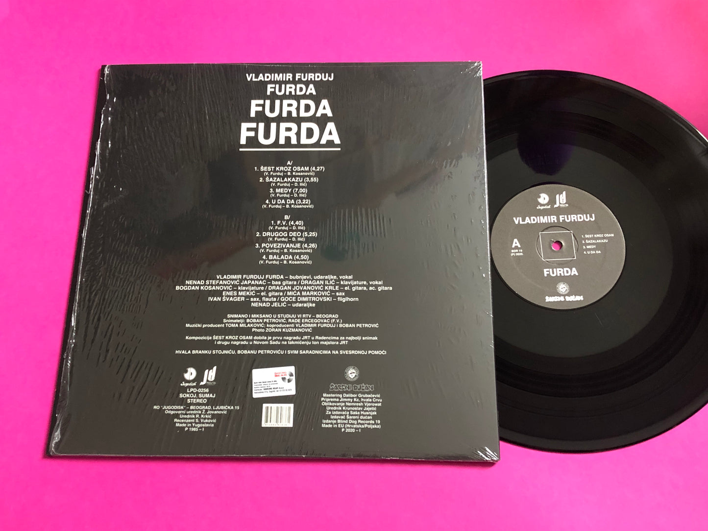 Vladimir Furduj : Furda (LP, Album, RE, RM)