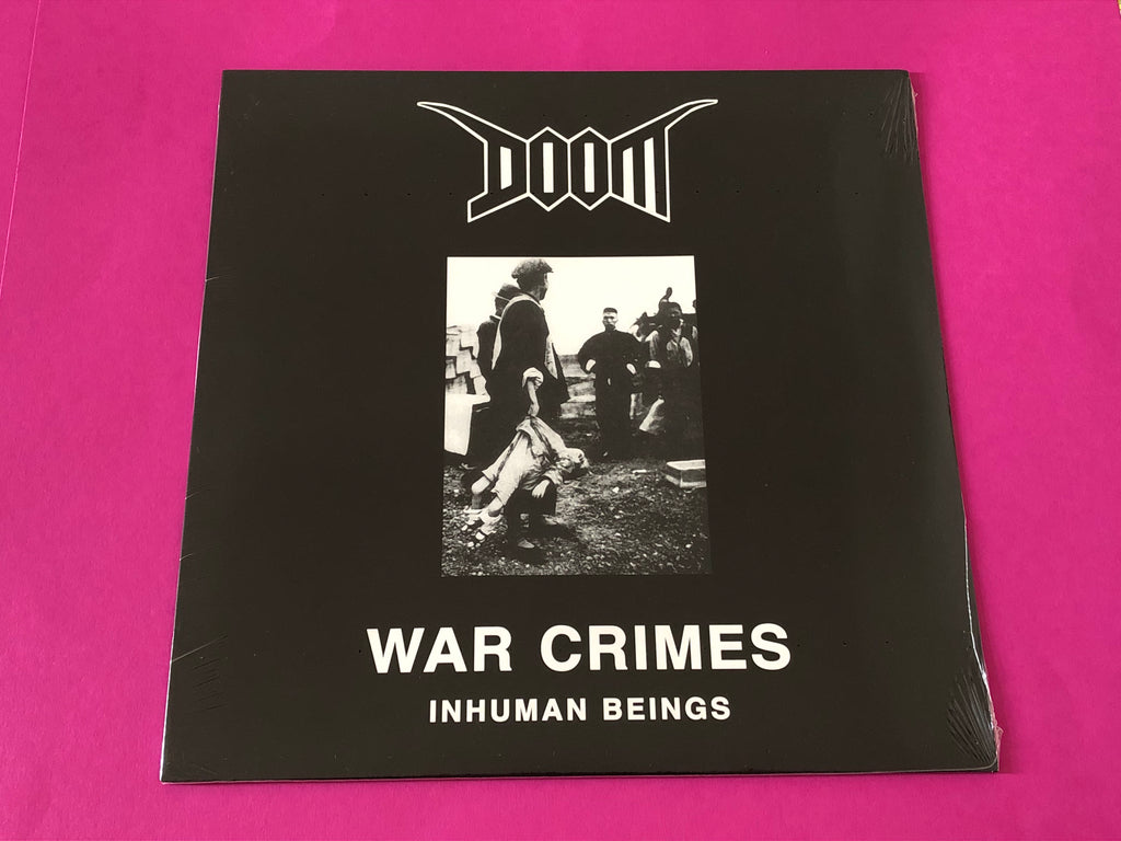 Doom (2) : War Crimes (Inhuman Beings) (LP, Album, RE)
