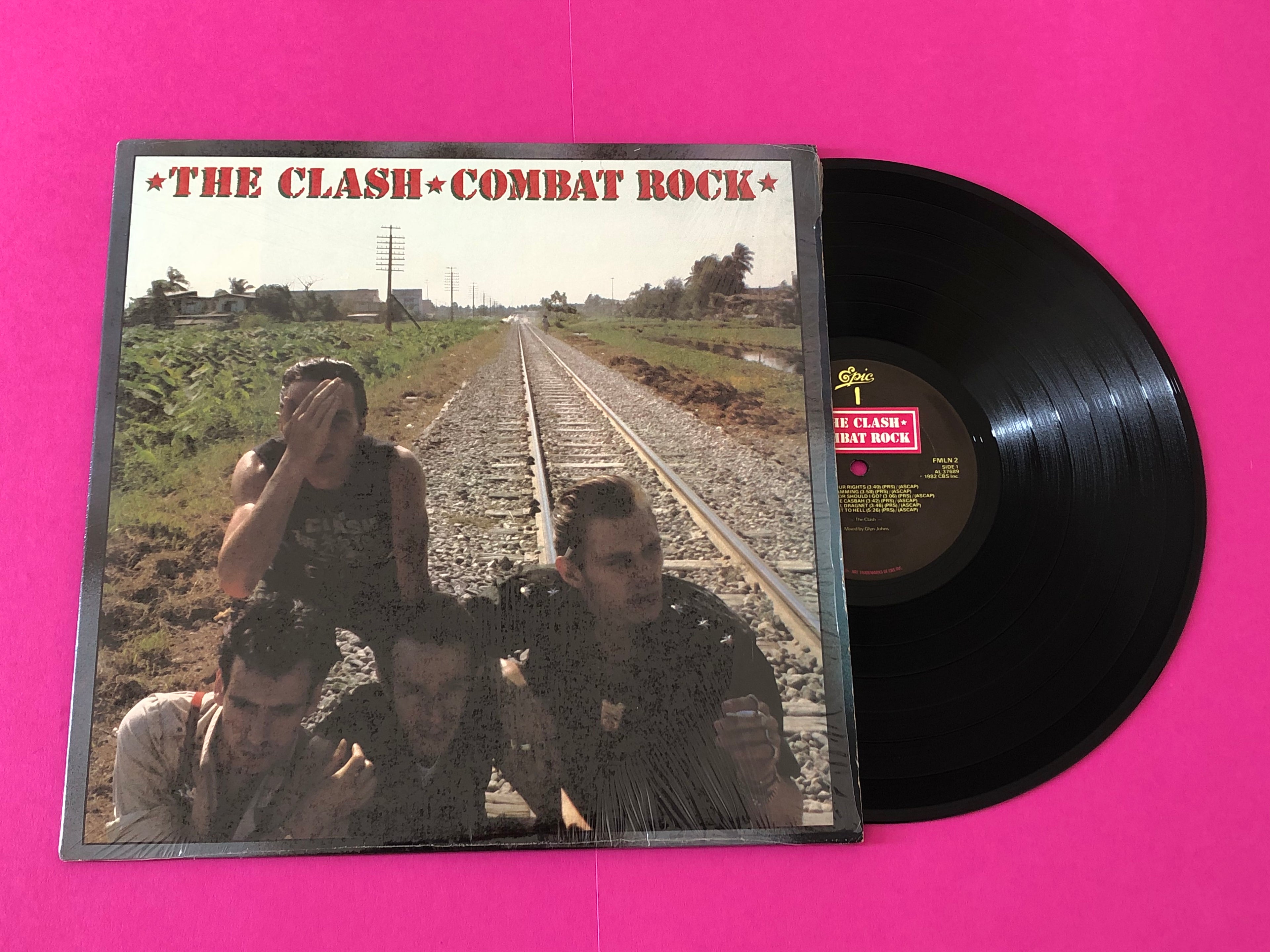 The Clash : Combat Rock (LP, Album, Pit)