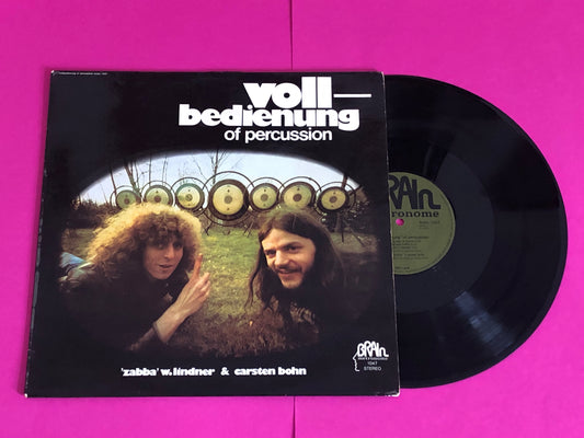 Zabba Lindner & Carsten Bohn : Vollbedienung Of Percussion (LP, Album)