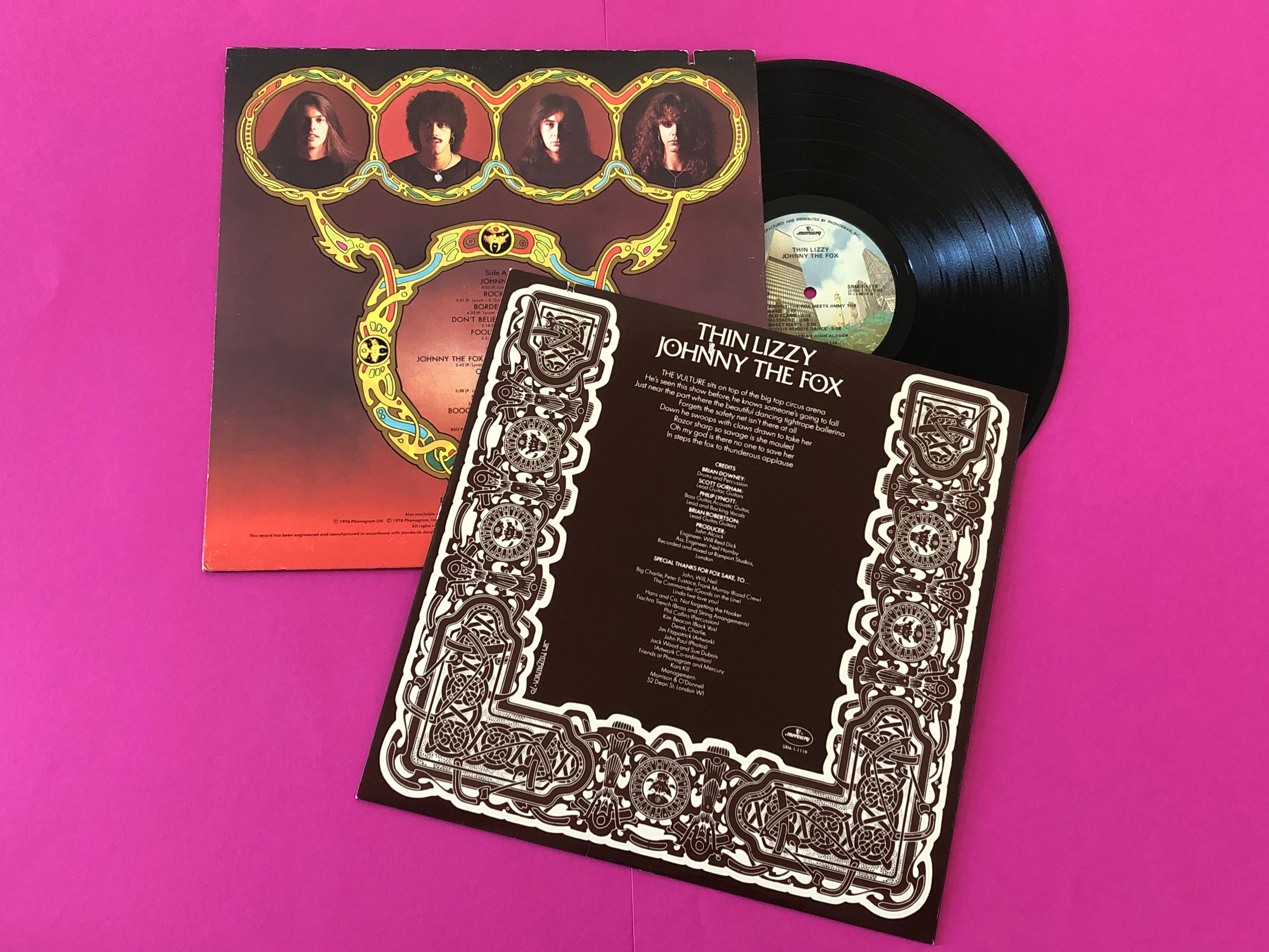 Thin Lizzy : Johnny The Fox (LP, Album, Club, Ind)