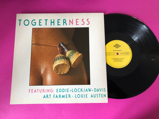 Together (22) Featuring Eddie "Lockjaw" Davis · Art Farmer · Louie Austen : Togetherness (LP,Album,Stereo)