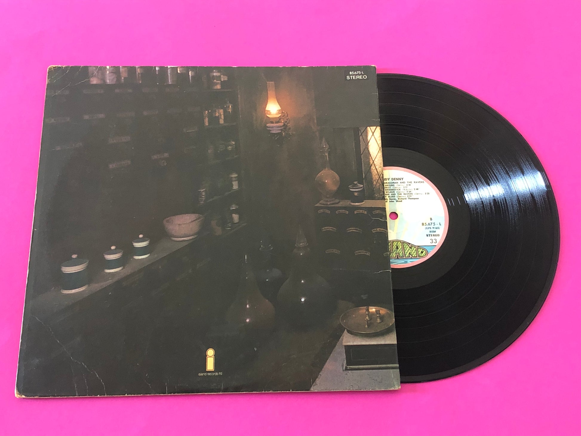 Sandy Denny : The North Star Grassman And The Ravens (LP, Album)