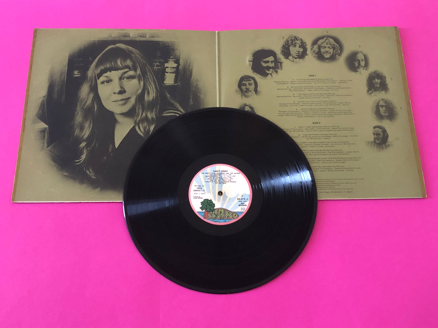 Sandy Denny : The North Star Grassman And The Ravens (LP, Album)