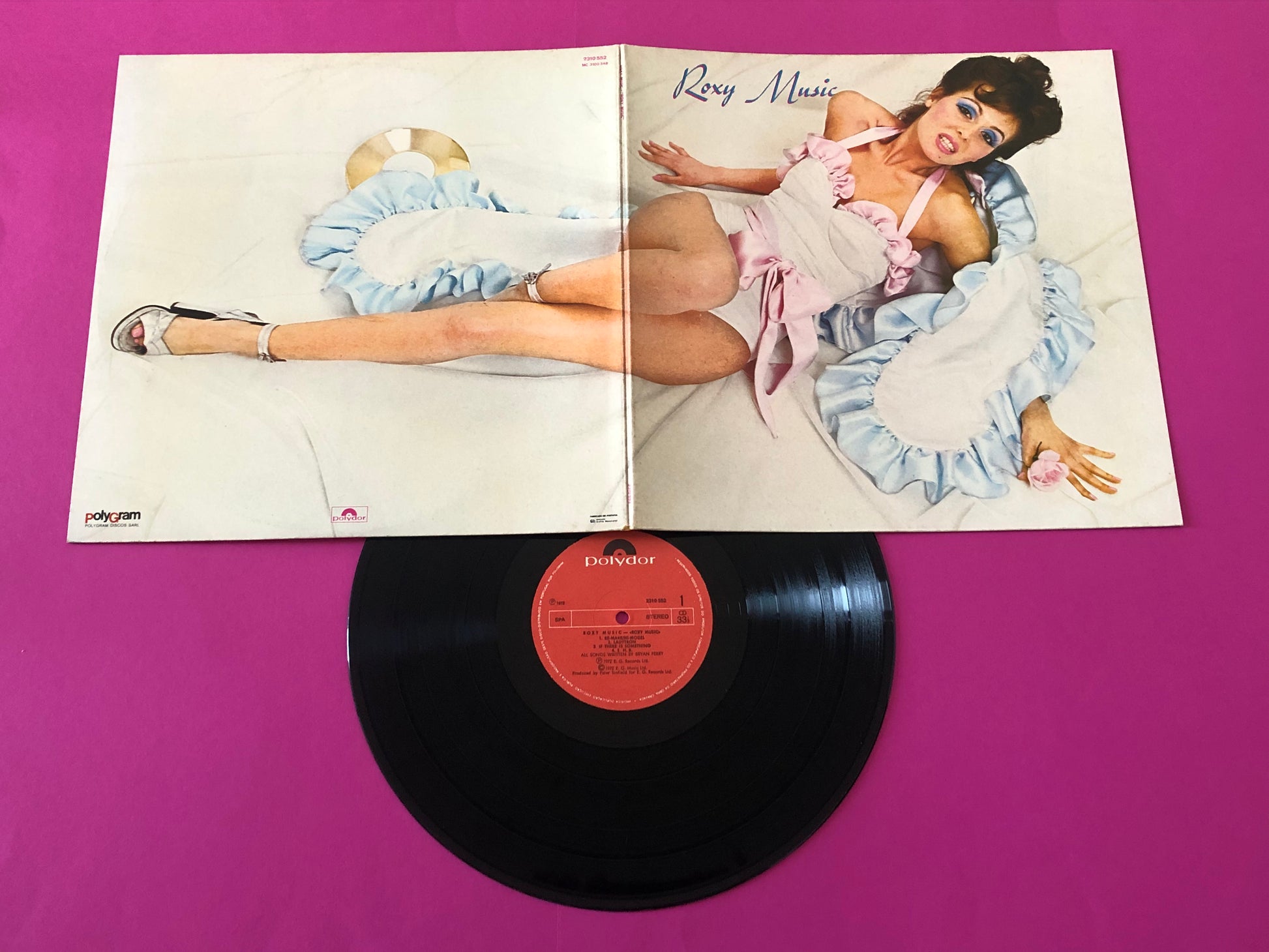 Roxy Music : Roxy Music (LP, Album, RE, Gat)