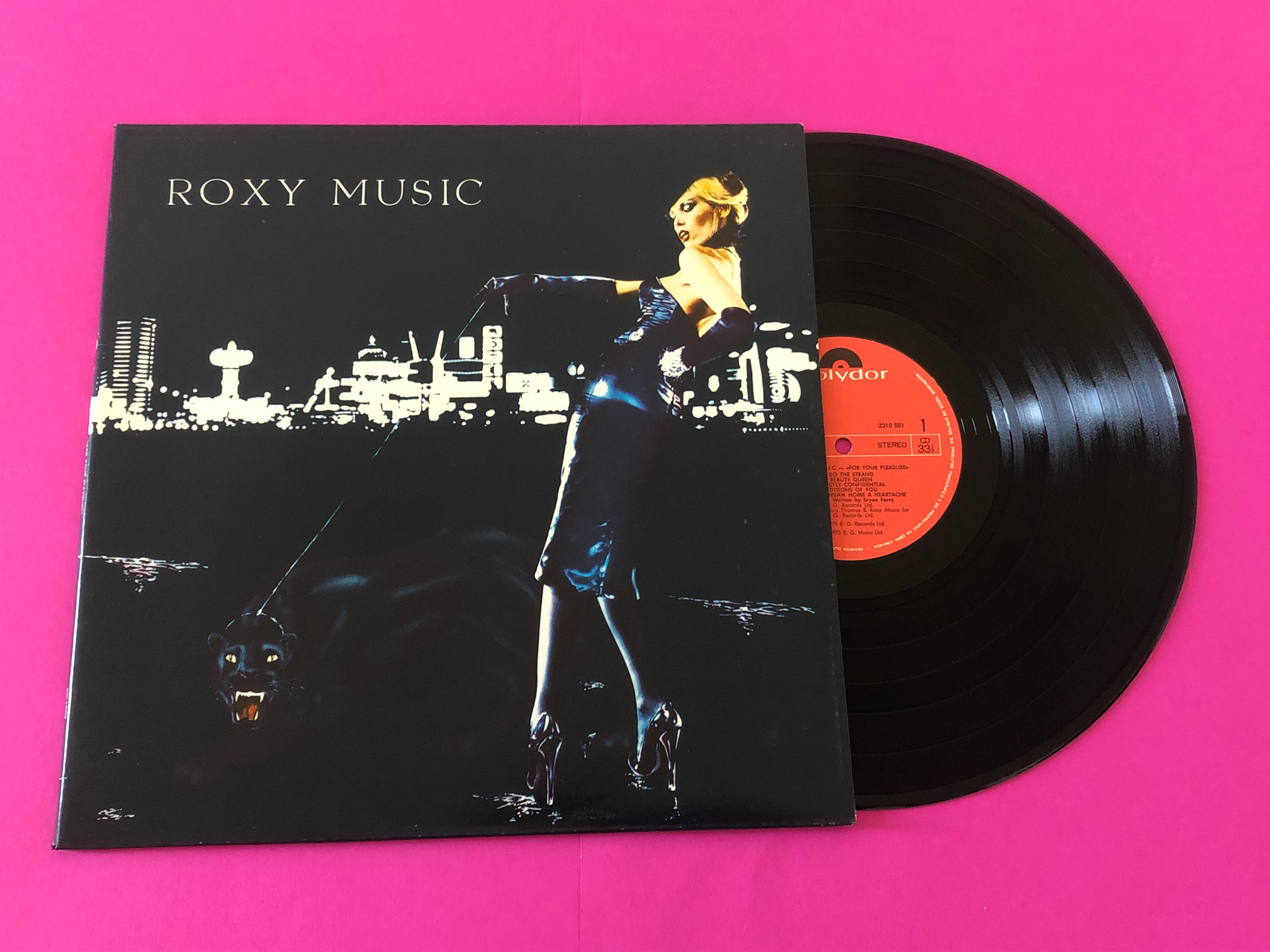 Roxy Music : For Your Pleasure (LP, Album, RE, Gat)