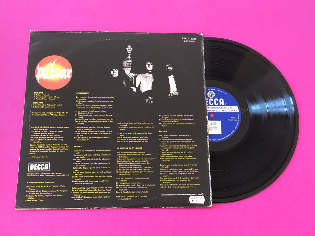 Pulsar (9) : Pollen (LP,Album,Stereo)
