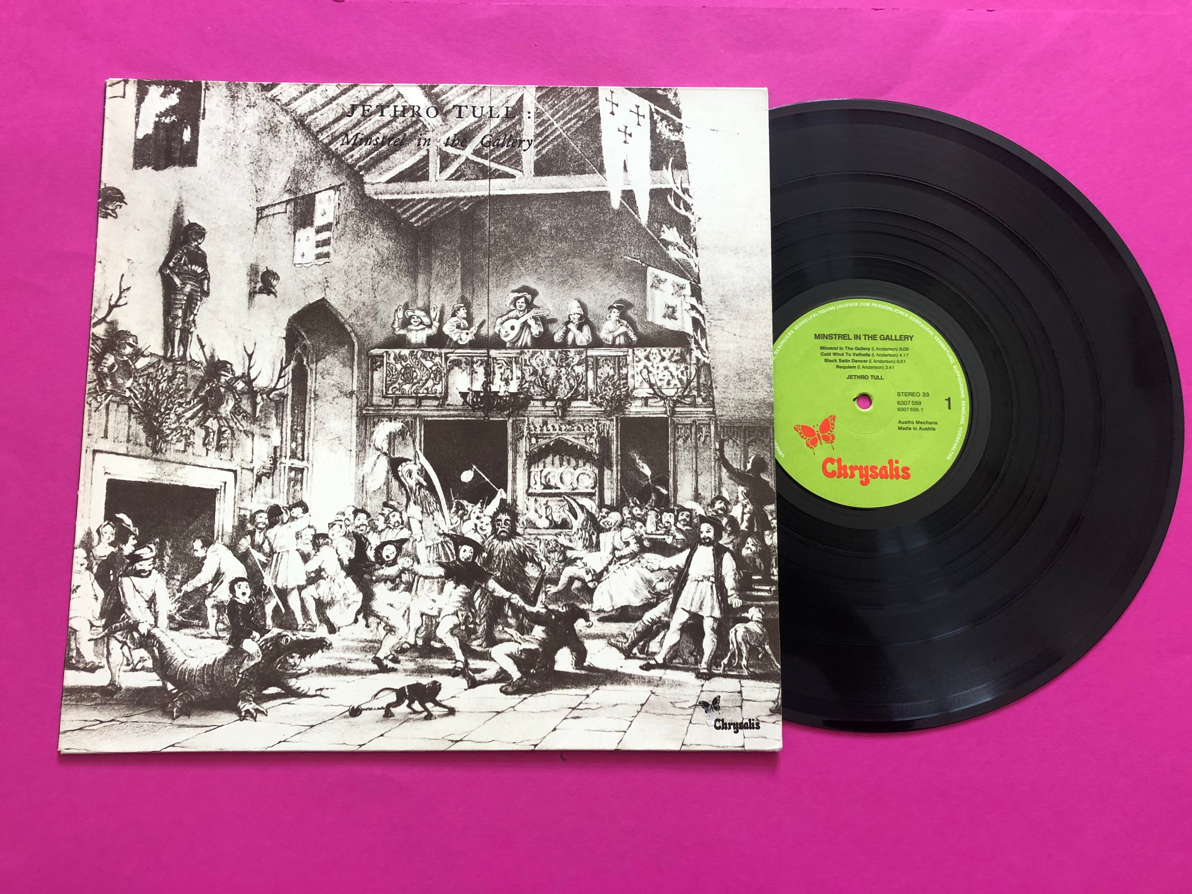 Jethro Tull : Minstrel In The Gallery (LP,Album,Stereo)